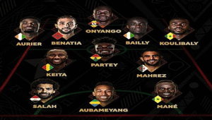 ทีมยอดเยี่ยมแอฟริกา 2018