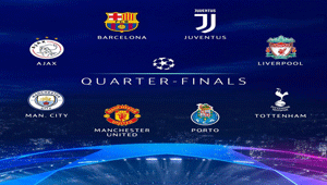 UCL 8 ทีมสุดท้ายใครจะเจอกับใคร 8 ทีมสุดท้าย ยูฟ่าแชมเปี้ยนลีก