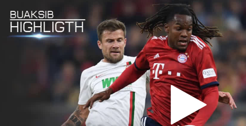 ไฮไลท์ บุนเดสลีกา เยอรมัน บาเยิร์น มิวนิค 1-1 เอาก์สบวร์ก : สนับสนุนโดย WWW.UFAKICKS.COM มั่นคงปลอดภัย มั่นใจล้าน%