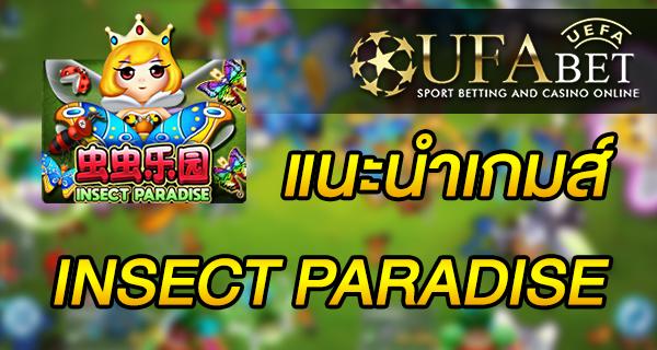 แนะนำเกมส์ Slot - INSECT PARADISE