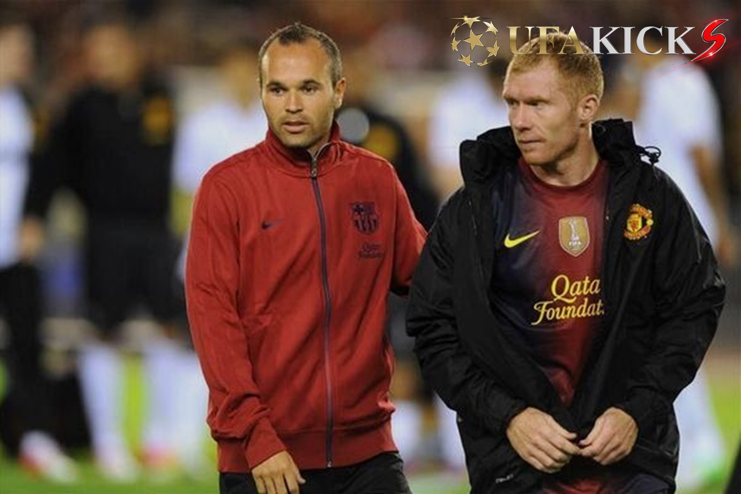 ตำนาน บาร์เซโลน่า สุดตื่นเต้นได้แลกเสื้อกับ พอล สโคลส์