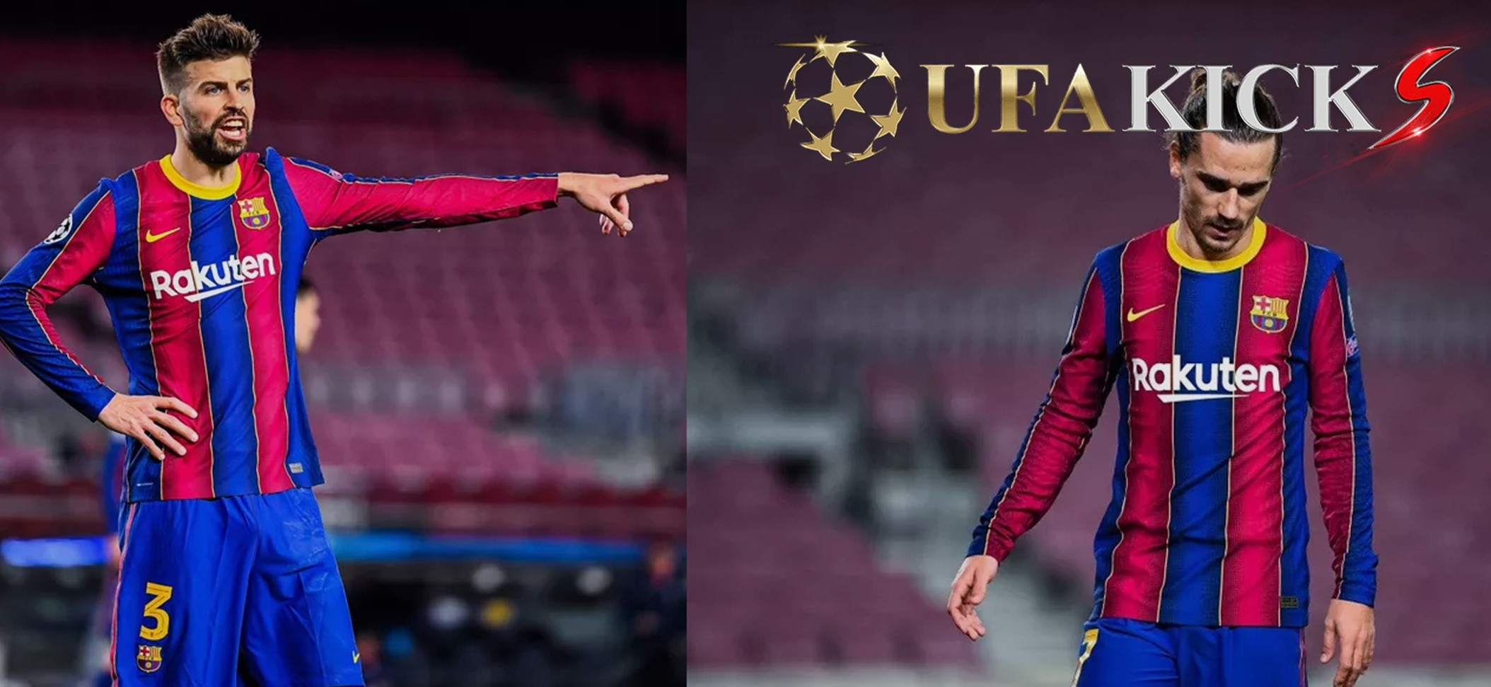 ปิเก กับ กรีซมันน์ มีปากเสียงกันรุนแรงในเกมแพ้ เปแอสเช