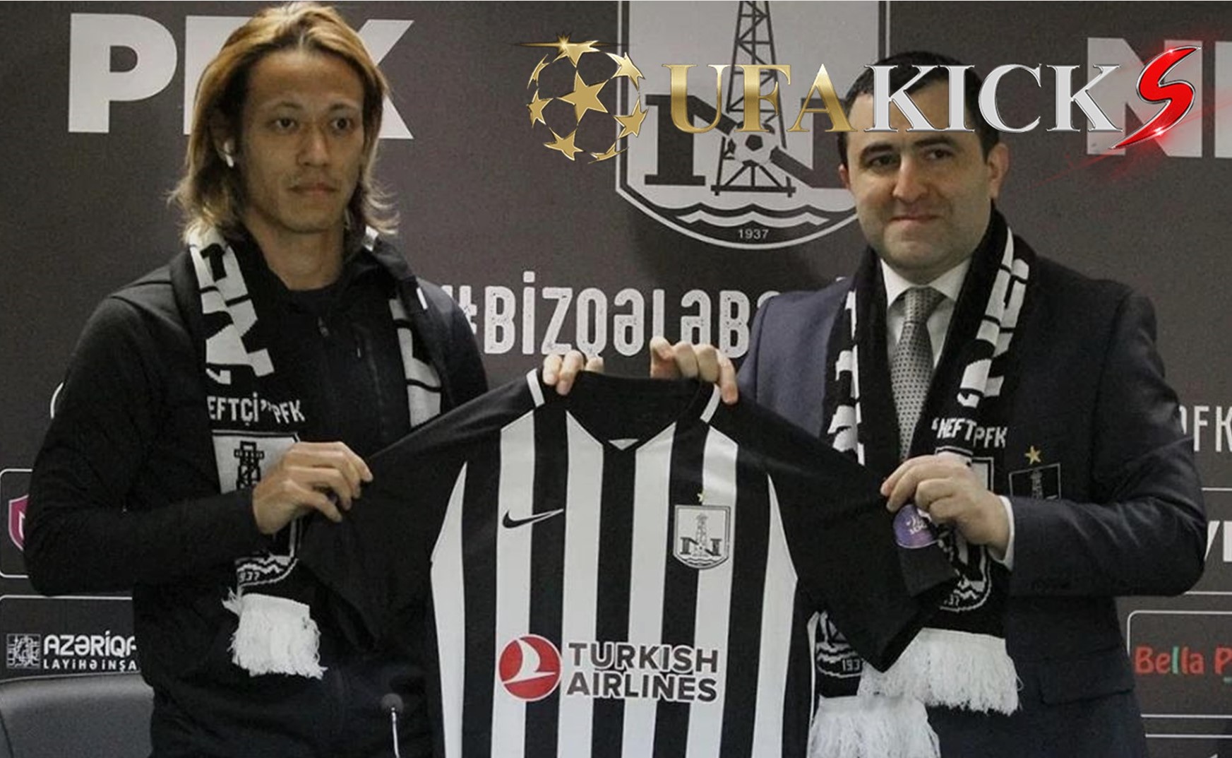 ชีพจรรองเท้า &ldquo; ฮอนดะ &rdquo; ย้ายซบ เนฟต์ชิ บากู ในลีกอาเซอร์ไบจาน