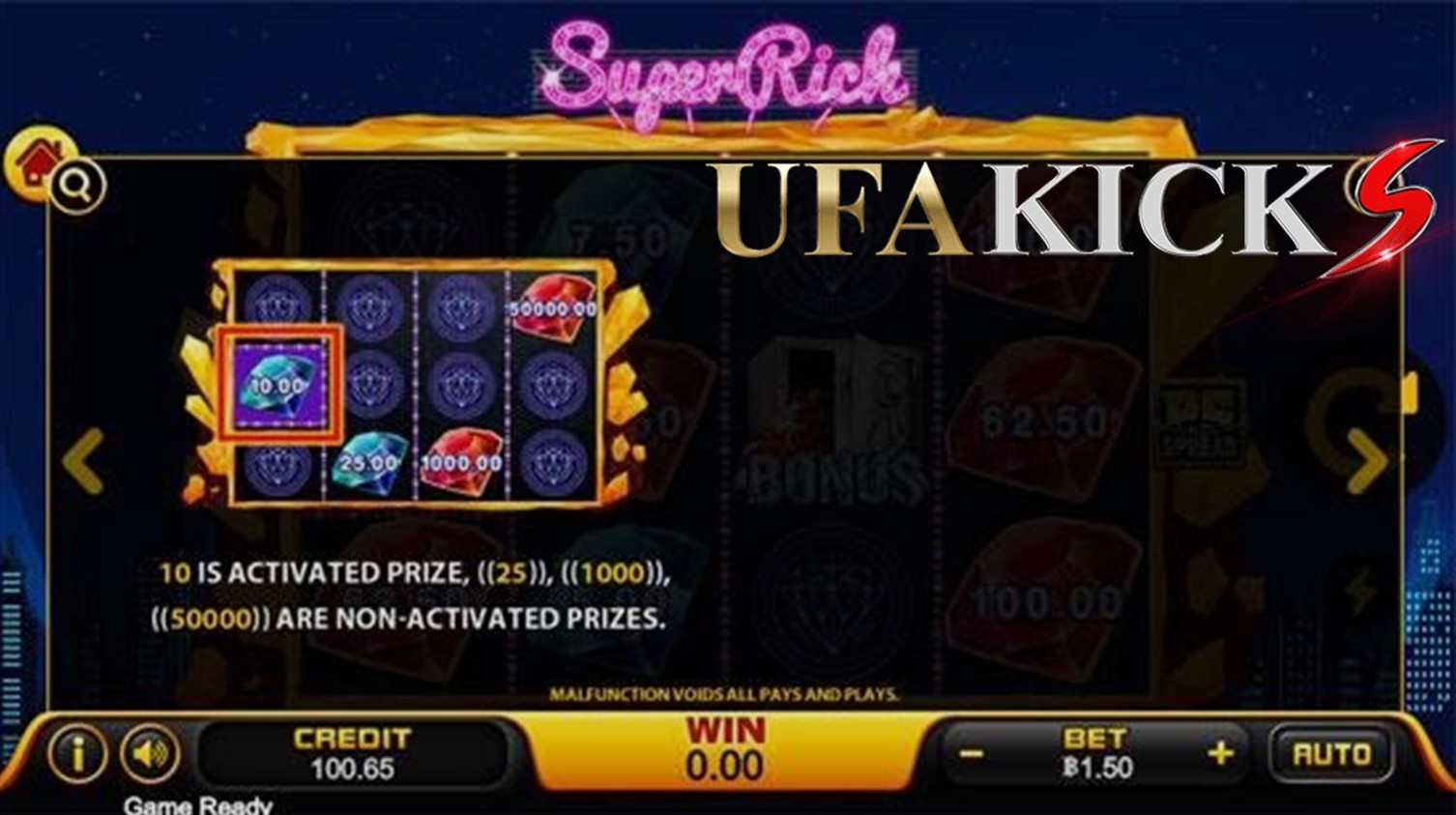 หนทางรวยสร้างได้ง่าย ๆ จากเกมสล็อต super rich ค่าย UFA Slot