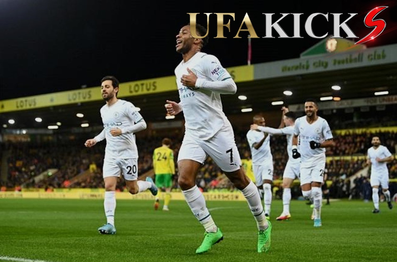 &ldquo;เป๊ป&rdquo; ชม สเตอร์ลิง ยิงแฮตทริกนัดขยี้ &ldquo;นกขมิ้น&rdquo;