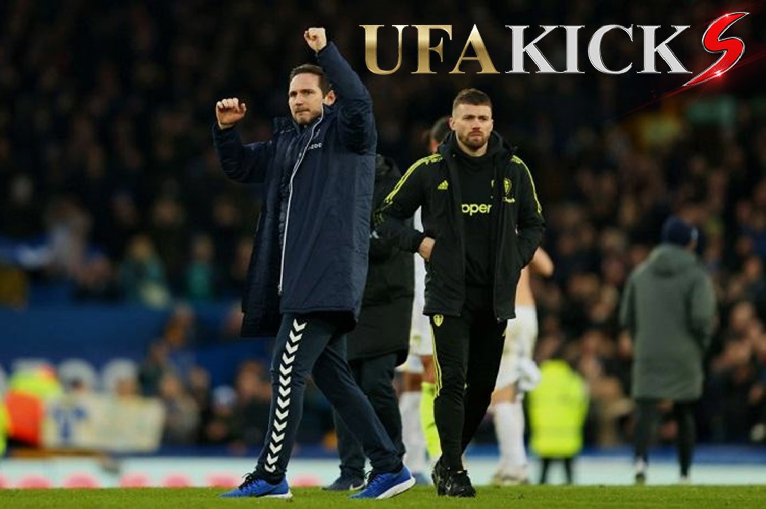 แลมพาร์ด กุนซือป้ายแดง ทอฟฟี่สีน้ำเงิน ชมลูกทีมเล่นได้ตามแผน