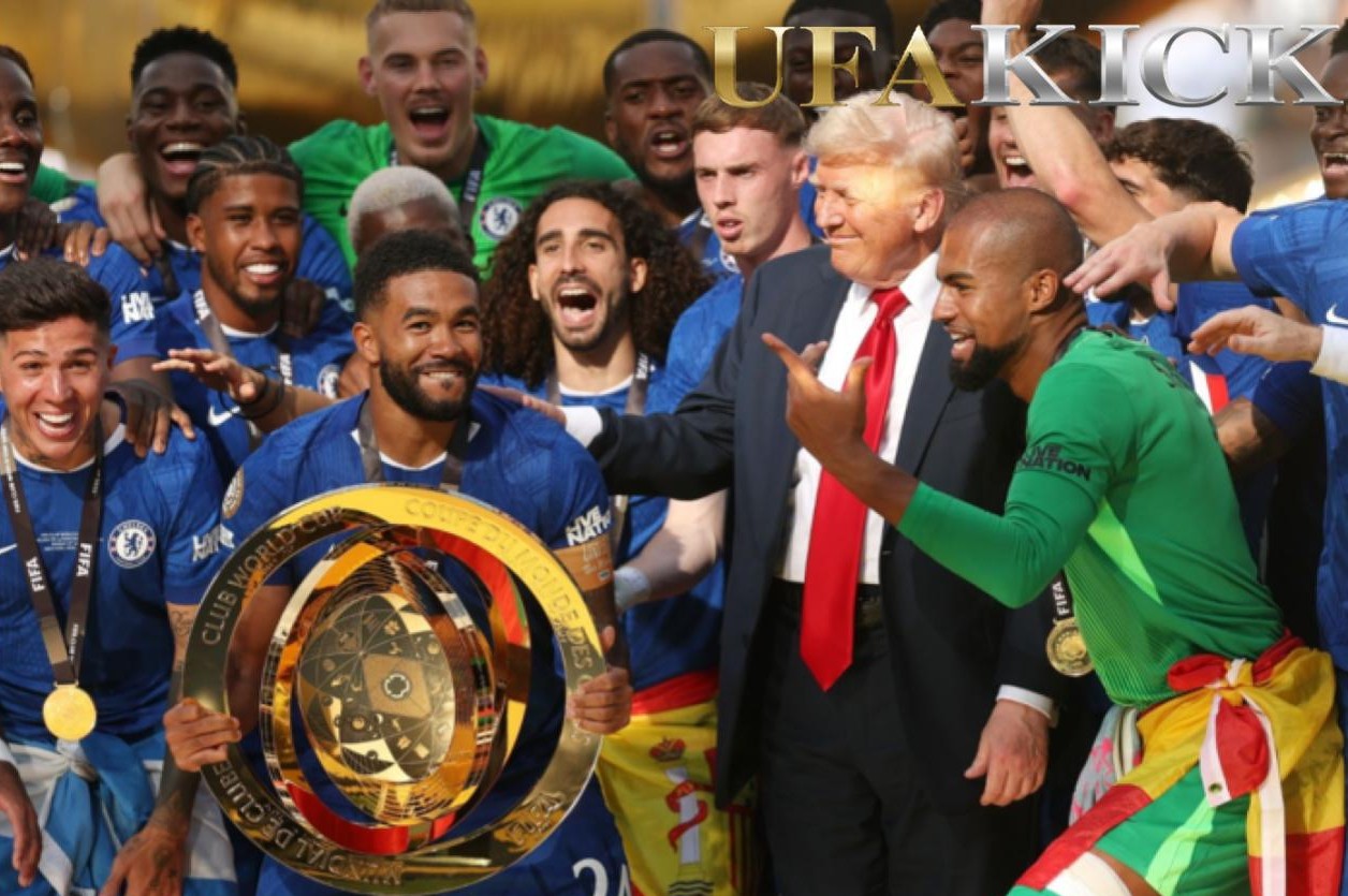 เกี่ยวด้วย? พาลเมอร์งง 'ทรัมป์' ร่วมเวทีตอนชูถ้วย