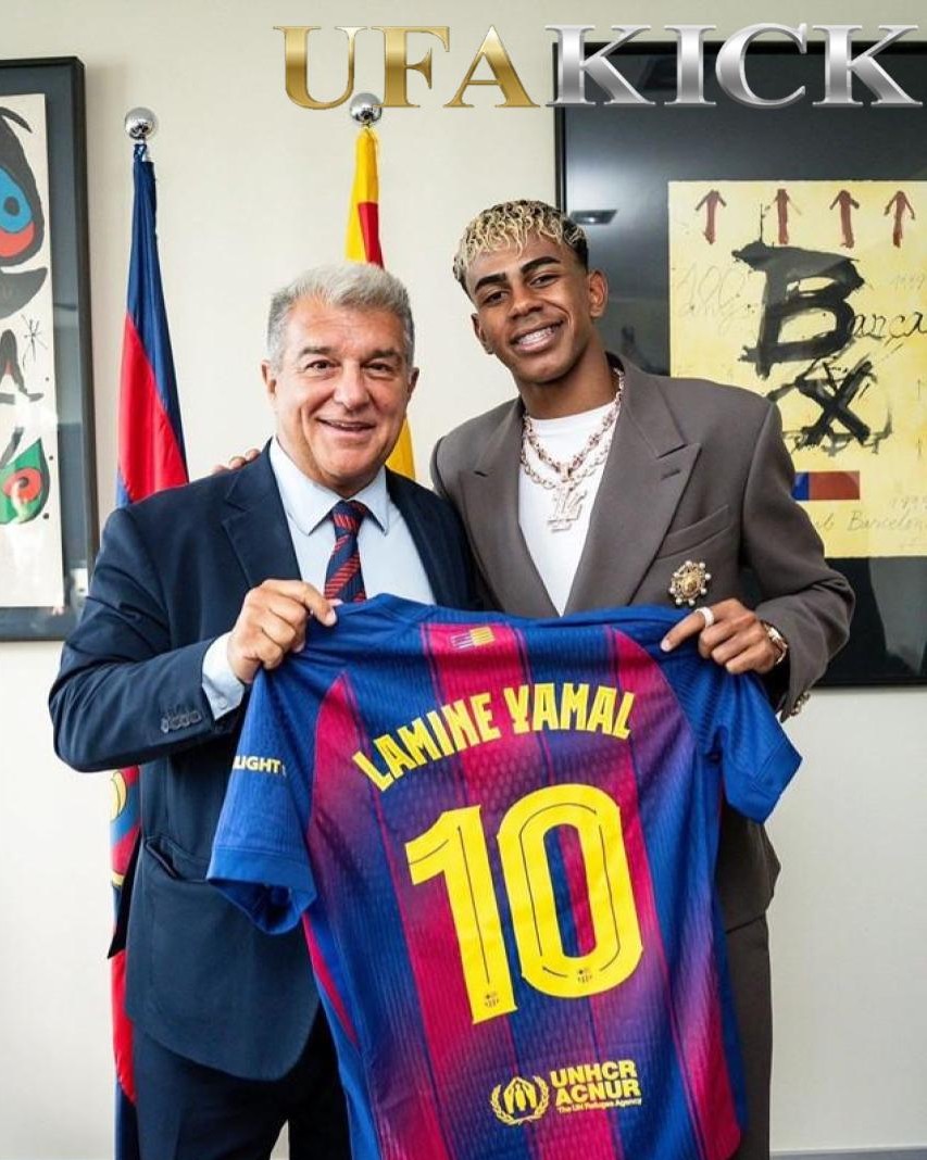 บาร์ซ่าคอนเฟิร์ม 'ยามาล' สืบทอดตำนานเบอร์ 10