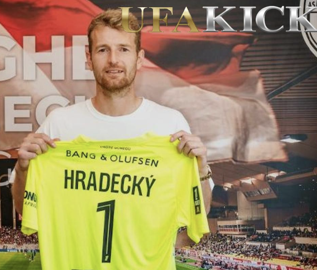 โมนาโกคว้า 'ฮราเด็คกี้' เฝ้าเสาค่าตัวรวม 3.5 ลย.