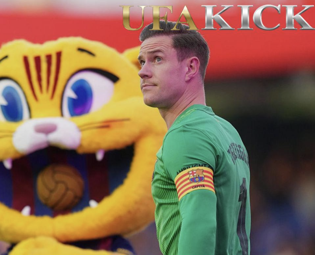 บาร์ซ่ายืนยัน 'สเตเก้น' เจ็บเข้าเกณฑ์ ลงทะเบียน 'การ์เซีย' ได้